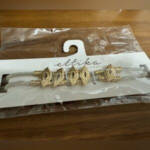 Ettika Gold and Silver Rope Choker